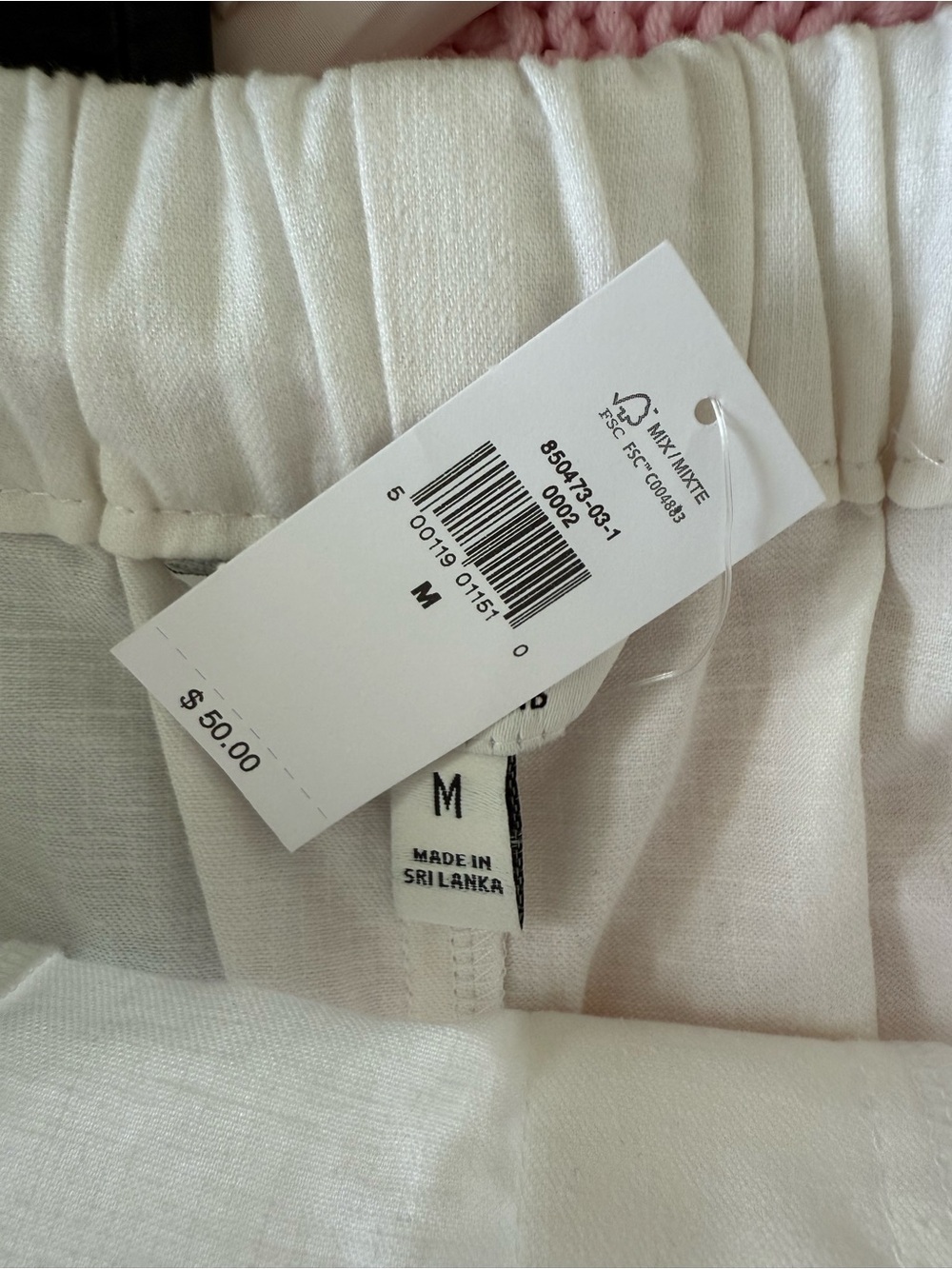 Banana Republic Cream High-Rise Bermuda Shorts - Picture 4 of 5